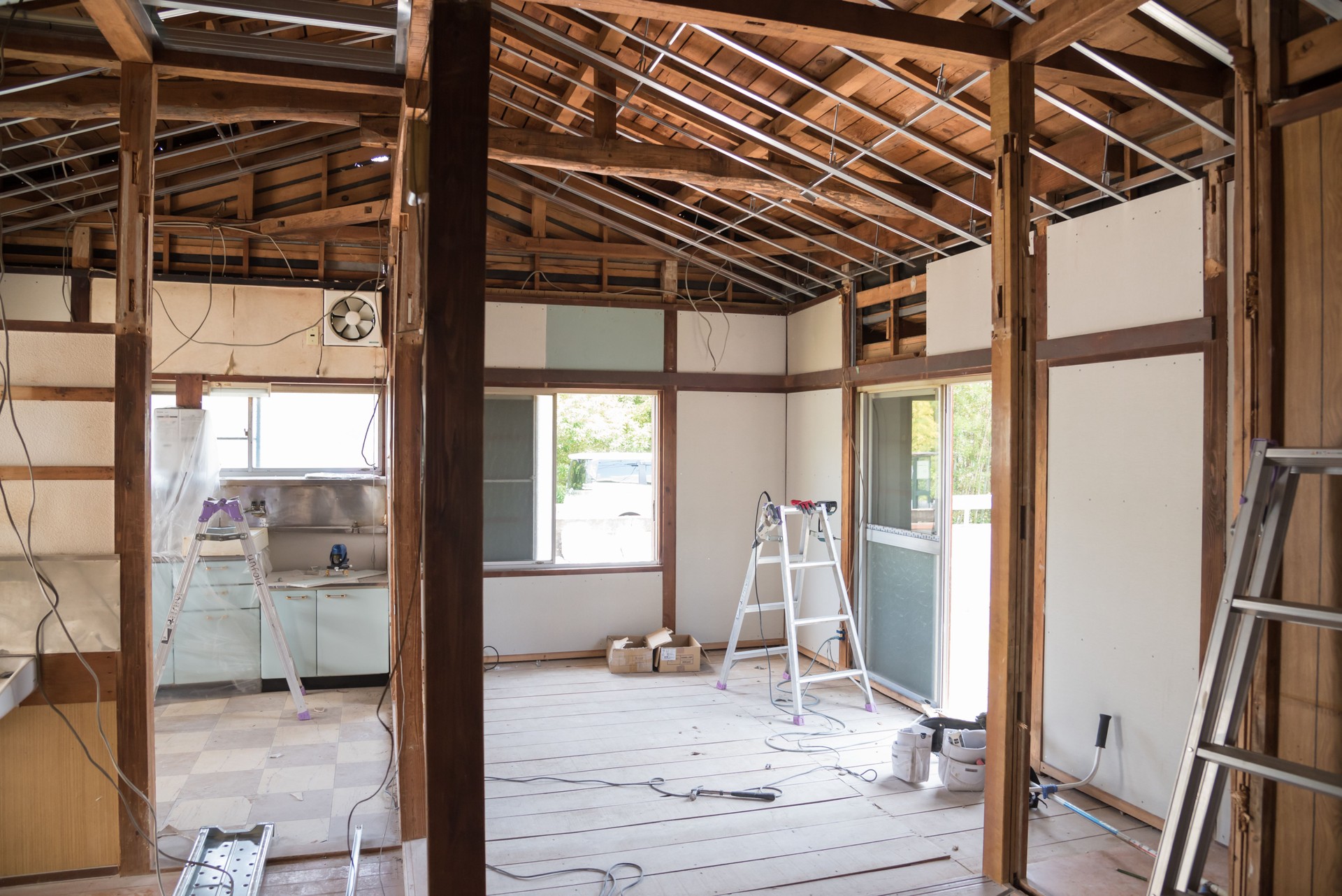 Housing renovation work